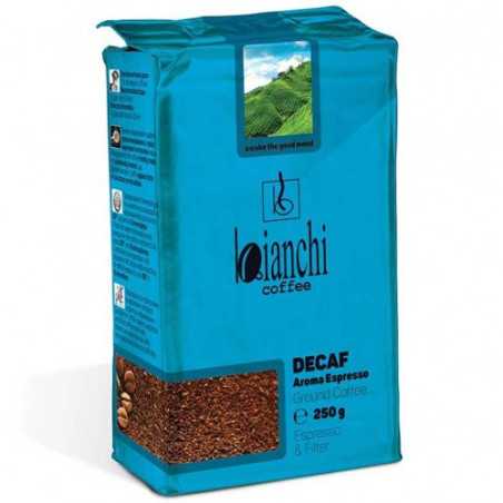 Bianchi coffee espresso decaf αλεσμένος καφές 250gr