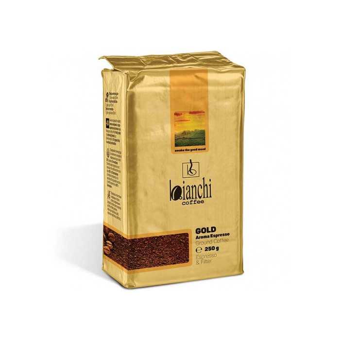 Bianchi coffee espresso gold αλεσμένος καφές 250gr