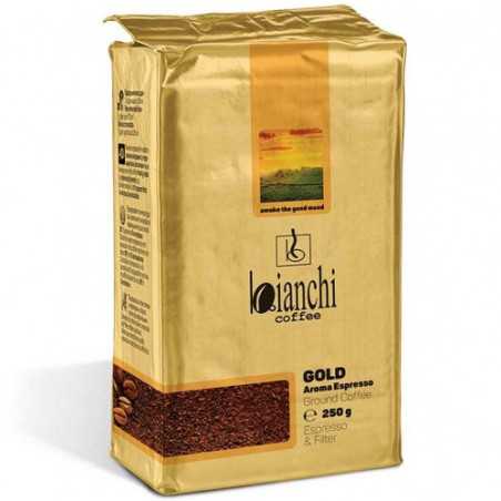 Bianchi coffee espresso gold αλεσμένος καφές 250gr