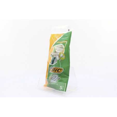 Bic ξυραφάκια με διπλή λεπίδα sensitive 5τεμ Bic - 4