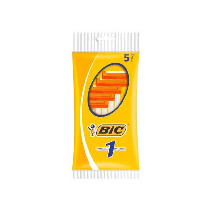 Bic ξυραφάκια με μονή λεπίδα 5τεμ Bic - 1