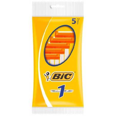 Bic ξυραφάκια με μονή λεπίδα 5τεμ Bic - 1