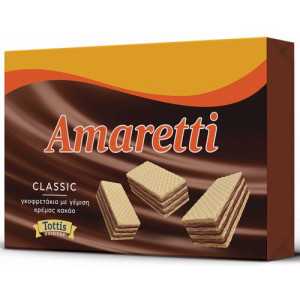 Amaretti classic γκοφρέτα με γέμιση κρέμα κακάο 12x68gr Bingo - 1