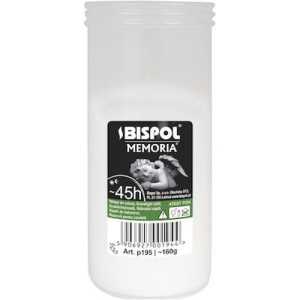 Bispol κερί διαρκείας λευκό 45 ωρών p195 Bispol - 1