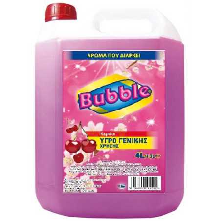 Bubble υγρό γενικής χρήσης με κεράσι 4lt Bubble - 1