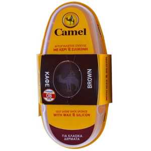 Camel σπόγγος υποδημάτων με κερί καφέ Camel - 1