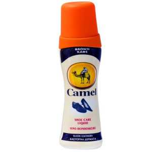 Camel υγρό περιποίησης υποδημάτων για καστορινά δέρματα καφέ 75ml Camel - 1