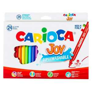 Carioca μαρκαδόροι ζωγραφικής joy 24 χρώματα Carioca - 1