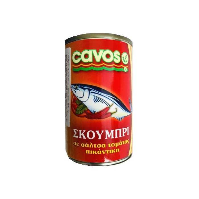 Cavos σκουμπρί σε πικάντικη σάλτσα τομάτας 155ml Cavos - 1