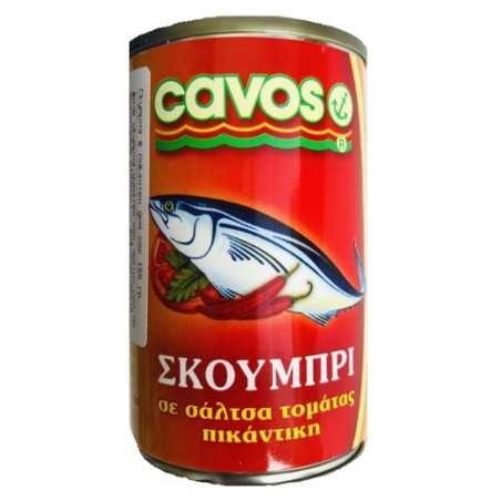 Cavos σκουμπρί σε πικάντικη σάλτσα τομάτας 155ml Cavos - 1