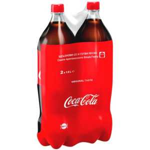 Coca cola original εισαγωγής 2x1,5lt Coca Cola - 1