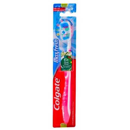 Colgate οδοντόβουρτσα max fresh μέτρια σε διάφορα χρώματα 1τεμ