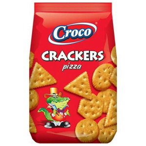 Croco crackers με πίτσα 100gr Croco - 1