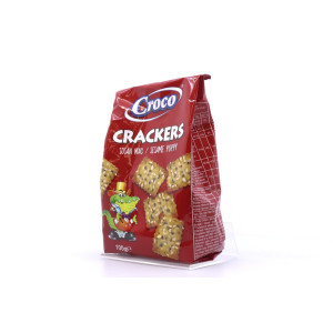 Croco crackers με σουσάμι & παπαρουνόσπορο 100gr