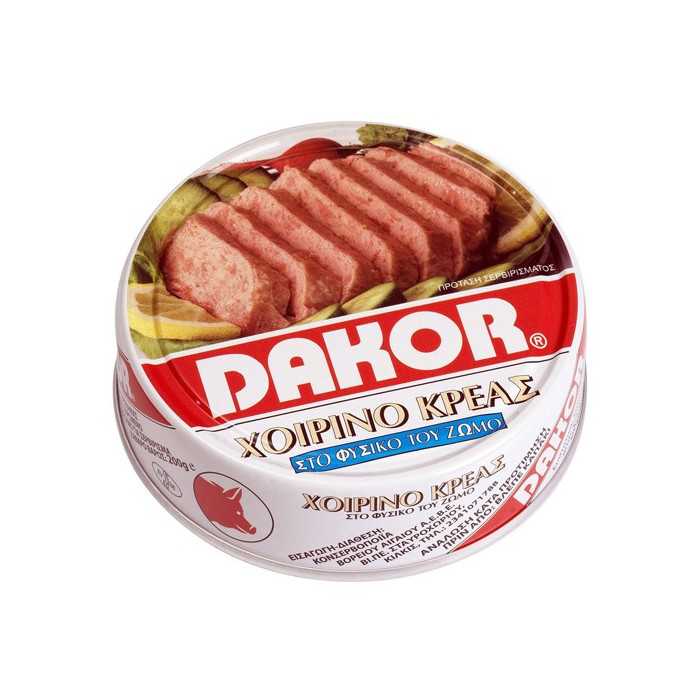 Dakor χοιρινό κρέας στο φυσικό της ζωμό 200gr Dakor - 1