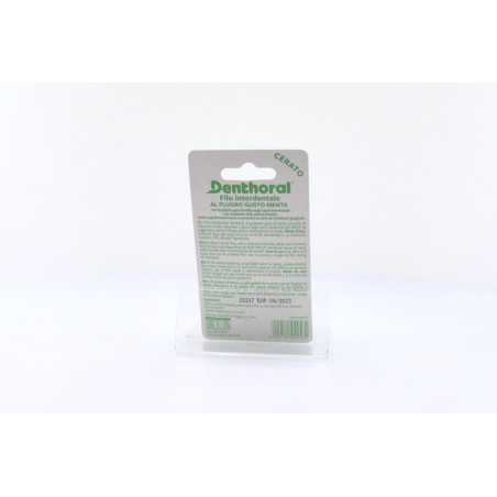 Denthoral οδοντικό νήμα waxed dental floss mint 50m