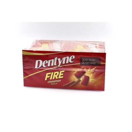 Dentyne ice τσίχλες με κανέλα χωρίς ζάχαρη 14x16,8gr