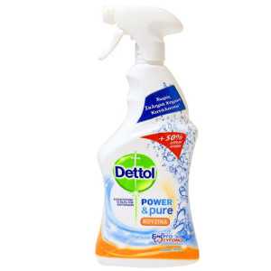 Dettol power & pure spray καθαρισμού κουζίνας 750ml Dettol - 1