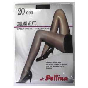 Dollina καλσόν lycra velato 20den No3 γραφίτης