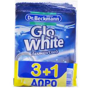 Dr. beckmann λευκαντικό ρούχων glo white 4x65gr