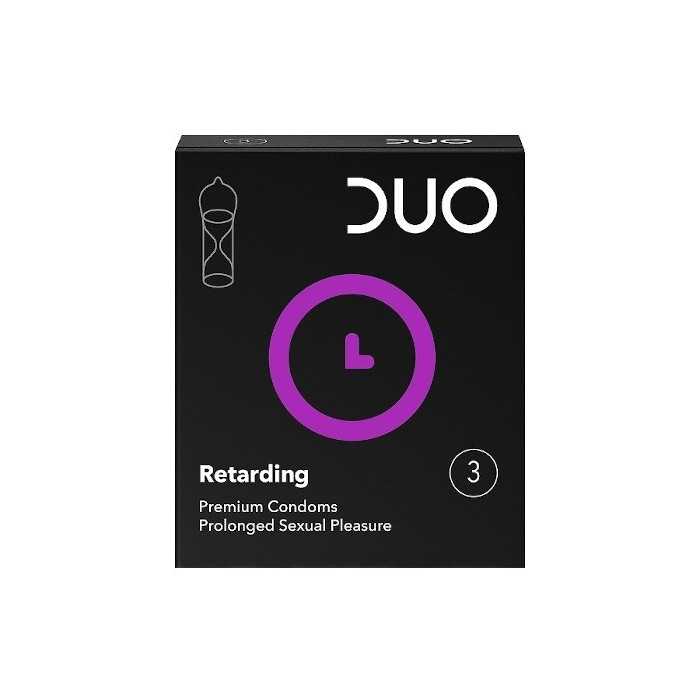 Duo προφυλακτικά με επιβραδυντικό 3τεμ Duo - 1