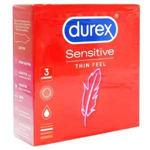Durex προφυλακτικά sensitive 3τεμ Durex - 1