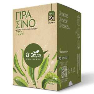 El Greco πράσινο τσάι κεϋλάνης 20x1,3gr El Greco - 1