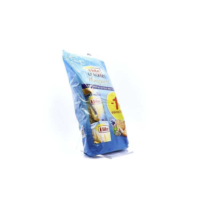 Elite crackers μεσογειακά φέτα & ρίγανη 3x105gr