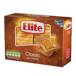 Elite φρυγανιά σίκαλης 2x90gr Elite - 1