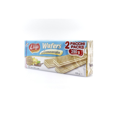 Elledi lago wafer doppio με βανίλια 2x125gr