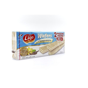 Elledi lago wafer doppio με βανίλια 2x125gr