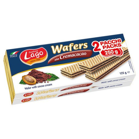 Elledi lago wafer doppio με κακάο 2x125gr Elledi - 1