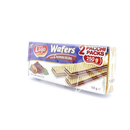 Elledi lago wafer doppio με κακάο 2x125gr Elledi - 2