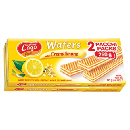 Elledi lago wafer doppio με λεμόνι 2x125gr Elledi - 1