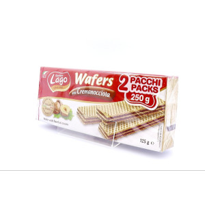 Elledi lago wafer doppio με φουντούκι 2x125gr Elledi - 1