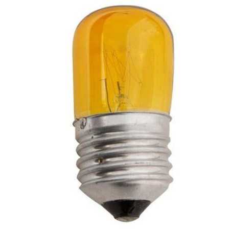 Eurolamp λάμπα νυχτός E27 T30 5W κίτρινη 30x60mm 2τεμ Eurolamp - 1