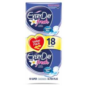 Every Day σερβιέτες fresh ultra plus super 18τεμ EveryDay - 1