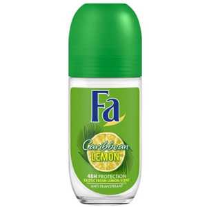 Fa αποσμητικό σώματος roll-on caribbean lemon 50ml