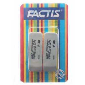 Factis γόμα δίχρωμη P36 2τεμ Factis - 1