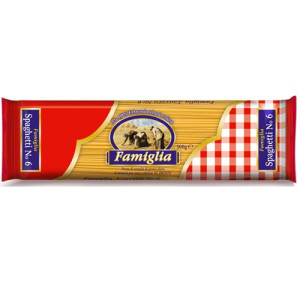 Famiglia ζυμαρικά σπαγγέτι No6 500gr Famiglia - 1