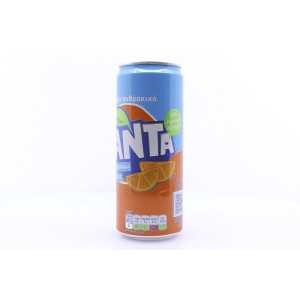 Fanta πορτοκαλάδα μπλε με 30% λιγότερη ζάχαρη 330ml Fanta - 1