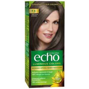 Farcom echo βαφή μαλλιών No7.1 60ml Farcom - 1