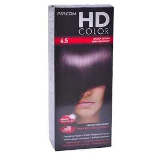 Farcom HD color βαφή μαλλιών No4.5 60ml Farcom - 1