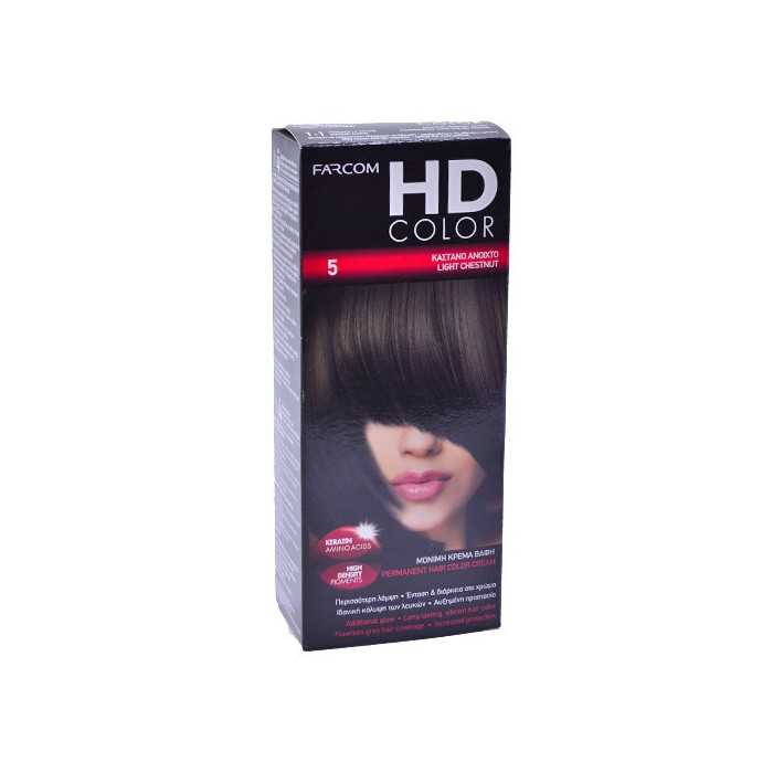 Farcom HD color set βαφή μαλλιών No5 60ml Farcom - 1