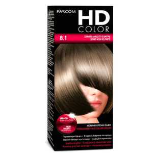 Farcom HD color set βαφή μαλλιών No8.1 60ml Farcom - 1