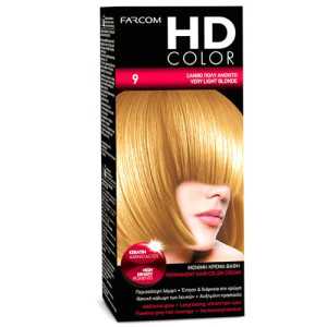 Farcom HD color βαφή μαλλιών No9 60ml Farcom - 1