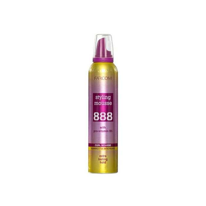 Farcom 888 styling mousse πολύ δυνατό κράτημα 250ml Farcom - 1