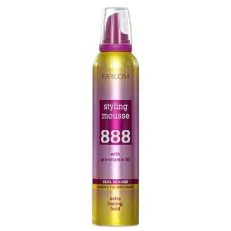 Farcom 888 styling mousse πολύ δυνατό κράτημα 250ml Farcom - 1