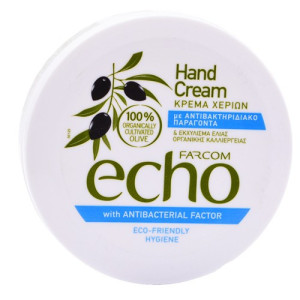 Farcom κρέμα χεριών echo με αντιβακτηριδιακή δράση 200ml Farcom - 1