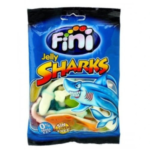 Fini ζελεδάκια jelly sharks 100gr